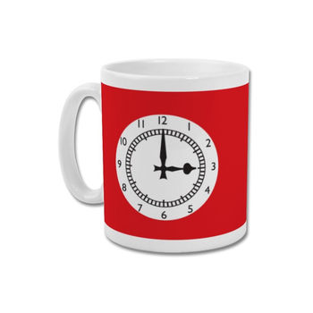 'Clock End' Minimalist Arsenal Highbury Mug, 2 of 5