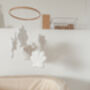 Micro Boucle Seashell Mobile Nursery Decor, thumbnail 4 of 7