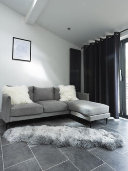 Premium New Zealand Single Sheepskin Long Wool Rug Medium, 6 of 12