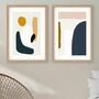 Playful Abstract Colours Print Set Of Two, thumbnail 1 of 5