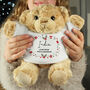 Personalised Christmas Teddy Bear, thumbnail 1 of 7