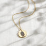 Fingerprint Disc Necklace, thumbnail 4 of 9