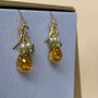 Citrine And Peridot Earrings, thumbnail 1 of 4