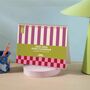 Academic A5 Desk Calendar 2025 2026 | Checks And Stripes, thumbnail 2 of 6