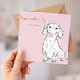 Personalised Dachshund Mother's Day Card, thumbnail 2 of 2