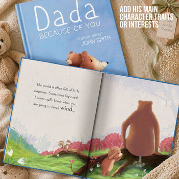 Personalised Daddy Book 'Because Of You', 9 of 12
