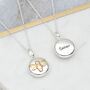 Personalised Silver And 18ct Gold Plated Bee Locket, thumbnail 1 of 4