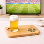Bonus Dad, Step Dad Wooden Beer And Snacks Board, thumbnail 1 of 3