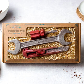 Perfect Handyman Chocolate Gift Tool Kit Gift Box, 9 of 9
