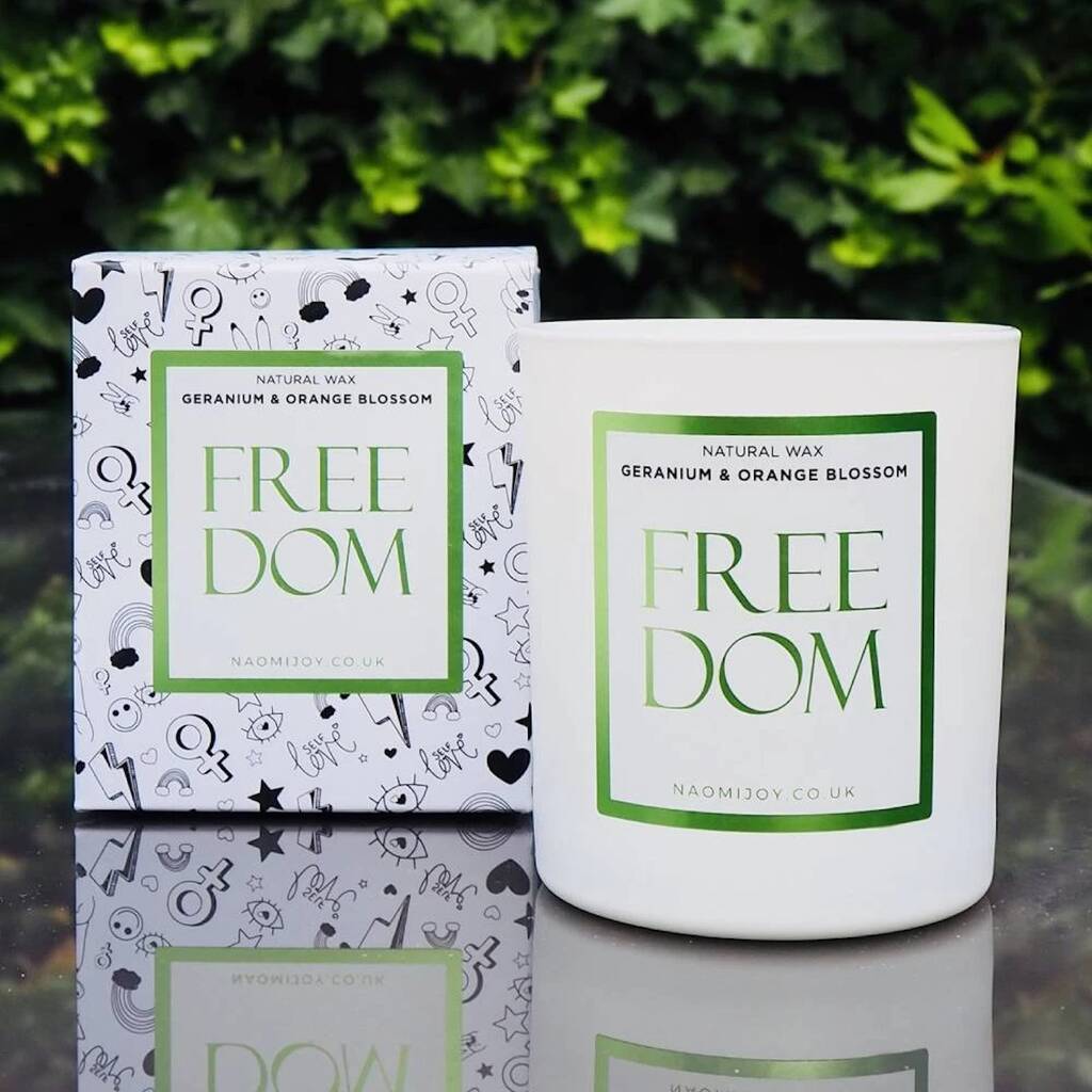 Freedom Luxury Scented Candle By Lime Lace