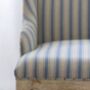 Margot Chair In Ticking Stripe, thumbnail 6 of 7