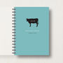 Personalised Cow Lover's Journal Or Notebook, thumbnail 1 of 10