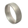 Gent's Personalised Sandblasted Platinum Ring, thumbnail 1 of 5