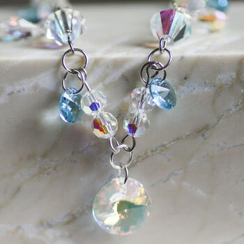 Crystal Mini Garland With Sparkling Pendant, 4 of 8