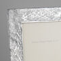 Waves Cast Pewter Photo Frame, thumbnail 6 of 8