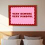 Very Demure Very Mindful Landscape Poster Print, thumbnail 2 of 3