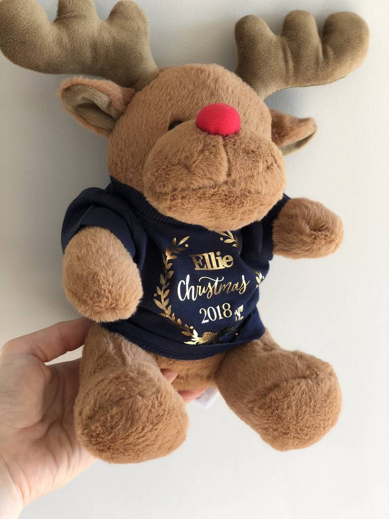 keel reindeer soft toy