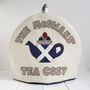 Personalised Scottish Flag Tea Cosy Gift, thumbnail 3 of 11