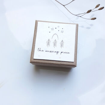 Personalised Jigsaw Missing Piece Pocket Token Gift, 3 of 3
