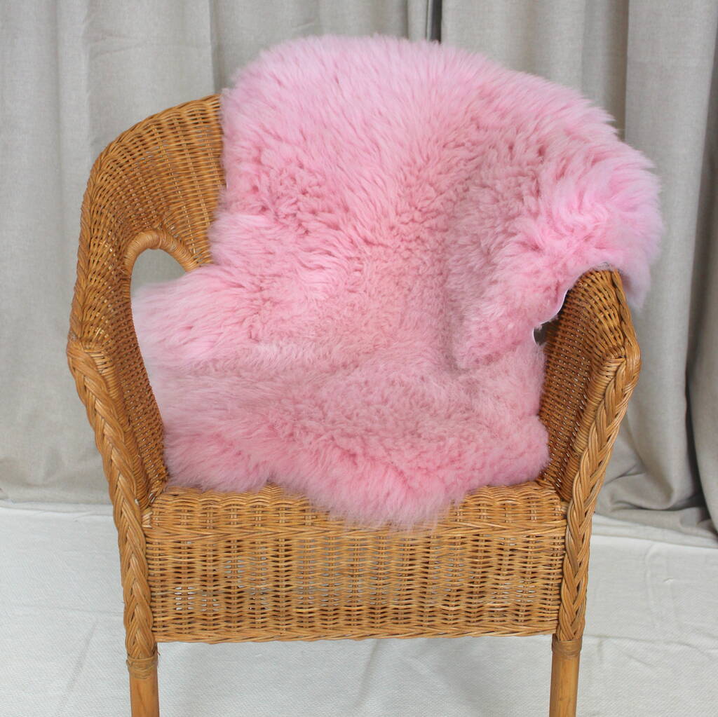 Powder Pink Sheepskin Rug By Onaie By ONAIE