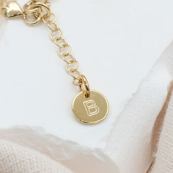 Personalised Deep Multicoloured Gemstone 18ct Gold Bracelet, 5 of 6