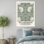 William Morris Green Flower Art Print, thumbnail 2 of 4