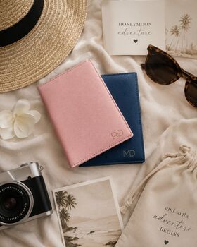 Personalised Leather Passport Gift Idea, 9 of 12