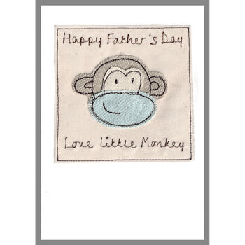 Personalised Monkey 1st Or Any Birthday Card For Girl, 10 of 11