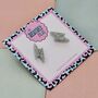 Glitter Lightning Bolt Stud Earrings *More Colours Available*, thumbnail 5 of 12