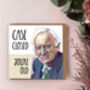 Inspector Morse Birthday Card, Case Closed: You're Old, thumbnail 2 of 4