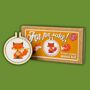 For Fox Sake! Mini Cross Stitch Kit, thumbnail 1 of 4