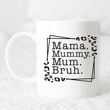 Funny Evolution Of Motherhood Mug, 6 of 7