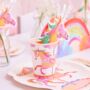 Unicorn Fairy Princess Paper Napkins, thumbnail 2 of 3