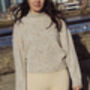 Pink Speckled Fleck Knit Jumper, thumbnail 4 of 6