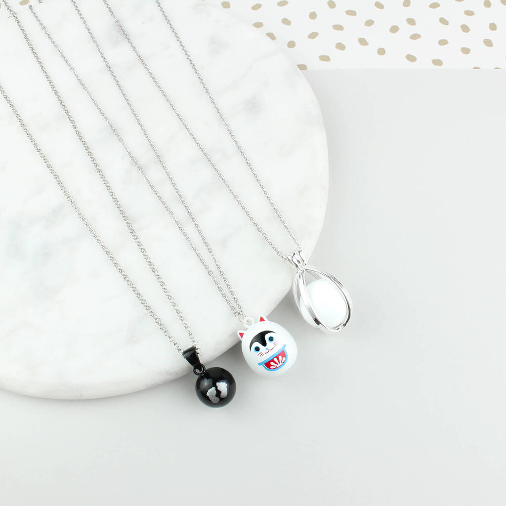 Pregnancy Chime Ball Necklace, 1 of 9