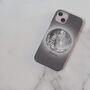 Monochrome Disco Ball Personalised Glossy Phone Case, thumbnail 1 of 4