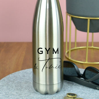 Gym And Tonic Drinks Bottle, 2 of 2