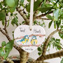 Personalised Blue Tit Valentine's Day Decoration, thumbnail 4 of 5