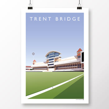 Trent Bridge Cricket Poster, 2 of 8
