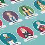 The Royals Of England Children's Poster, thumbnail 2 of 6