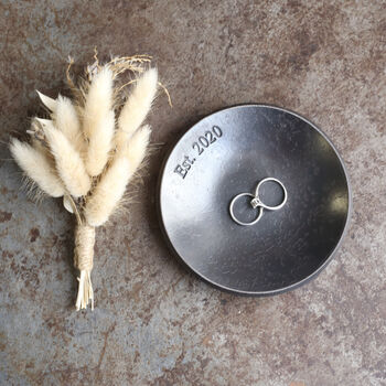 6th Anniversary Round Iron Dish Pressed Smooth Finish, 11 of 12