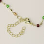 Dainty Colourful Bead Necklace, thumbnail 4 of 4