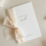 Luxury 'Letter To My Uncle On My Wedding Day' Card, Elegant Calligraphy Design, thumbnail 6 of 11