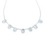 Aquamarine Gemstone March Birthstone Necklace, thumbnail 2 of 6
