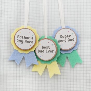 Best Dad Father's Day Award Medals Craft Kit, 2 of 8