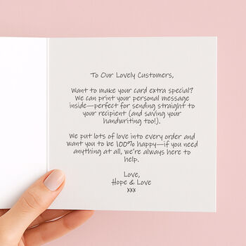 Personalised Hearts Engagement Card, 2 of 4