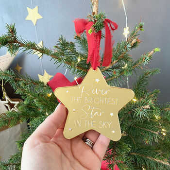 Personalised In Memory Christmas Tree Decoration, 5 of 6