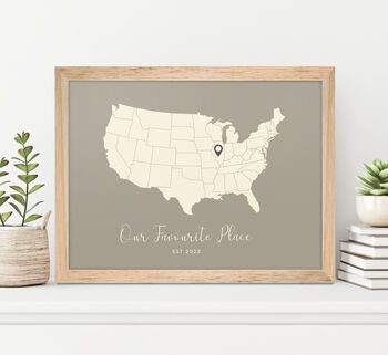 Personalised 'Your Favourite Place' Custom Made Print, 9 of 12