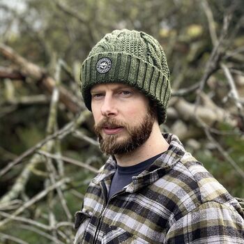 Fisherman's Greenland Beanie Hat, 5 of 5