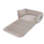 London Design Plush Pet Bed With Roll Out Blanket, thumbnail 2 of 2